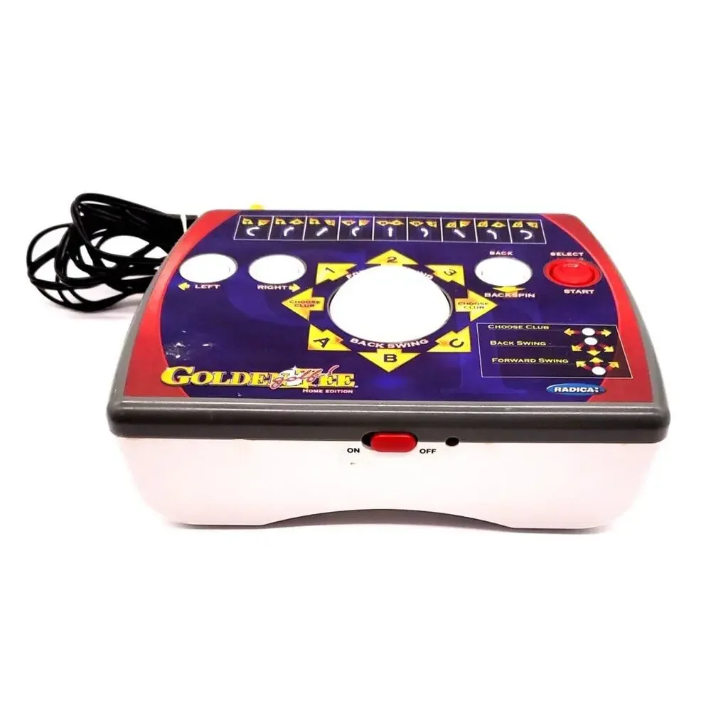 Radica GOLDEN TEE Golf Home Edition Plug and Play TV Video Game 2005 Works